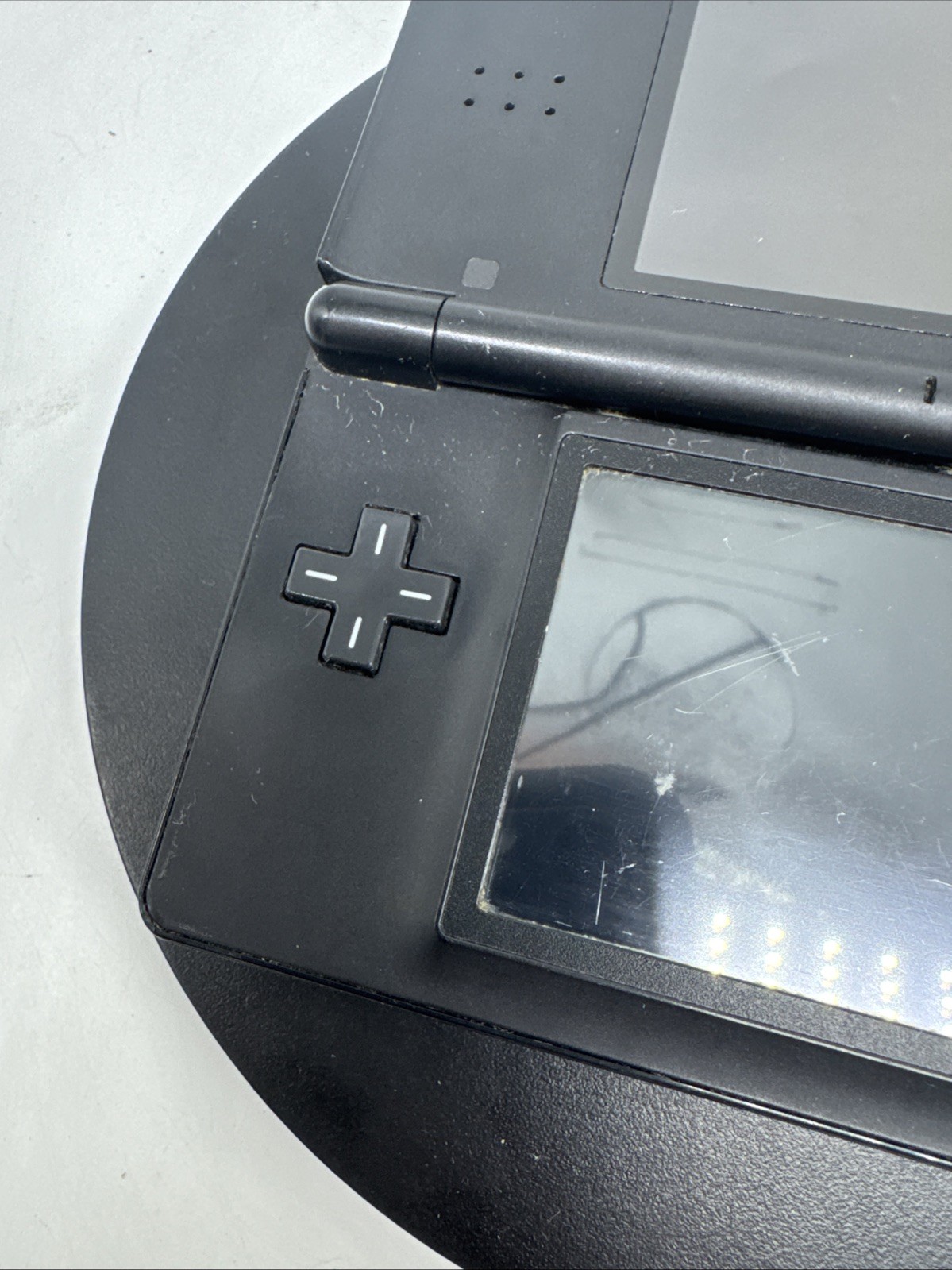Nintendo DS Lite Handheld System – Cobalt/Black – Unable To Test