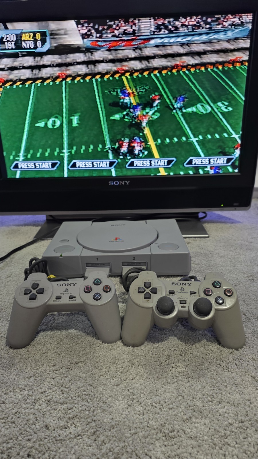 Sony PlayStation Classic Gray Console Gaming System SCPH-1000R