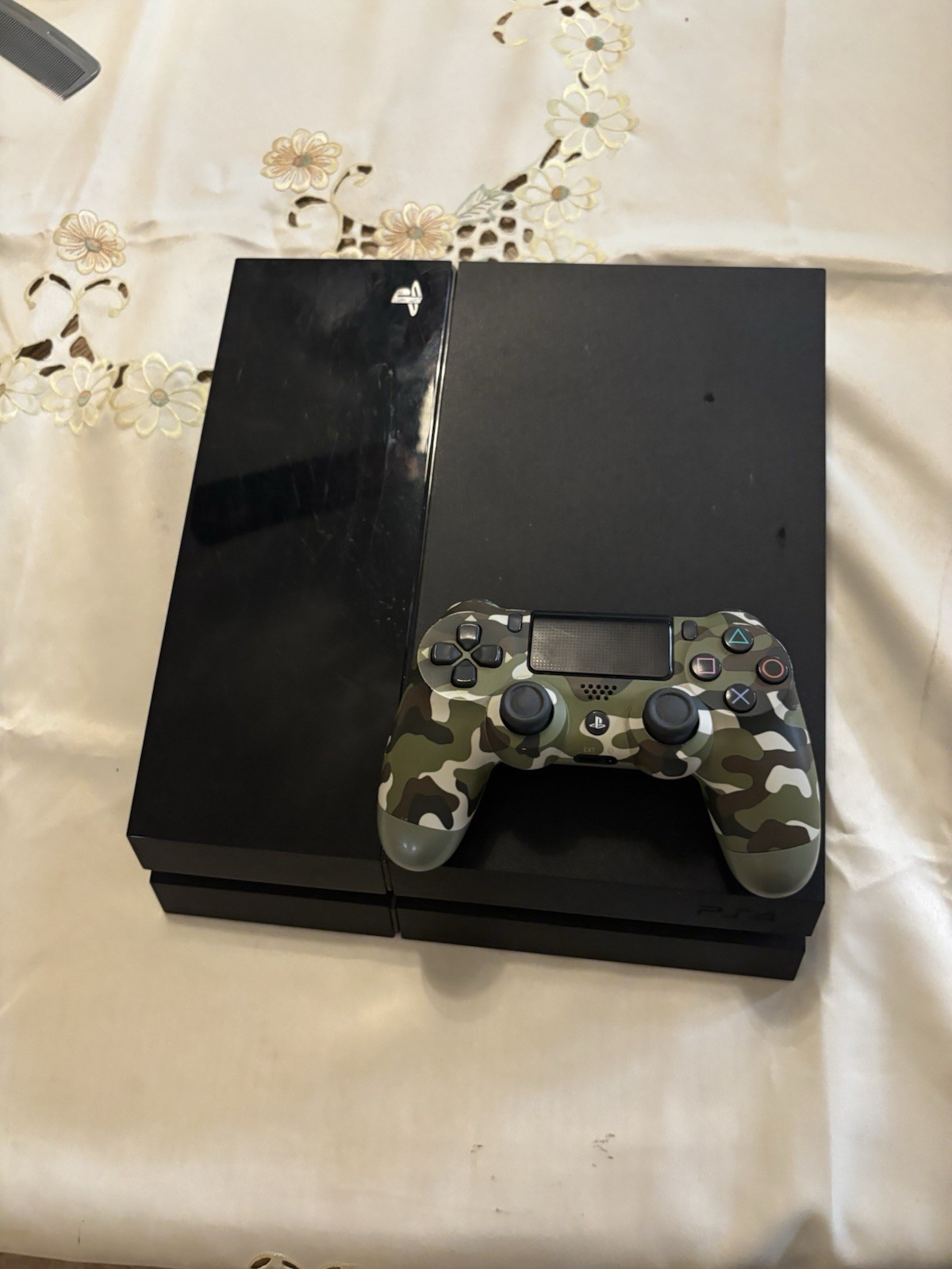 Sony Playstation 4 2TB Upgraded Console + Controller + Power Cable – Tested