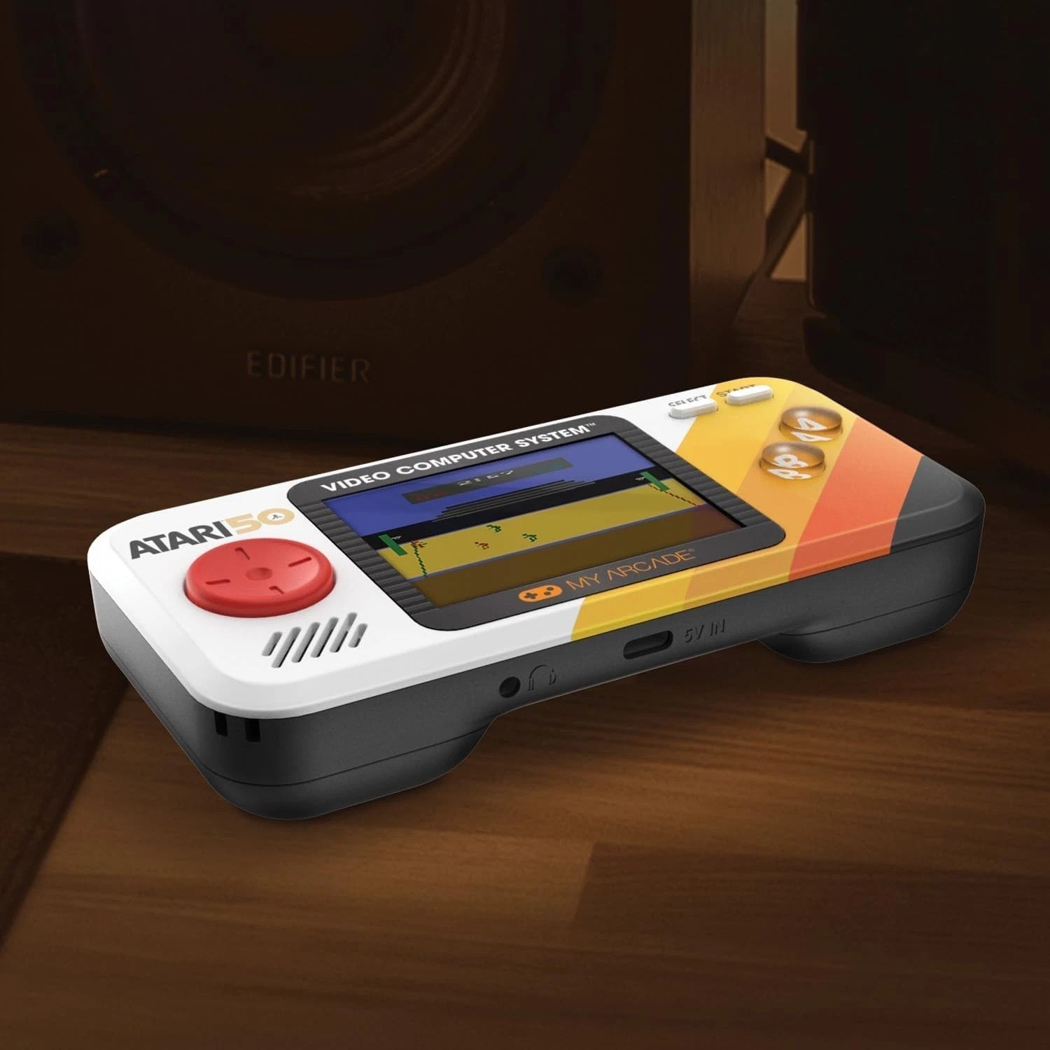 Atari Pocket Player Pro: 100 Retro Games Handheld Console with Color Display