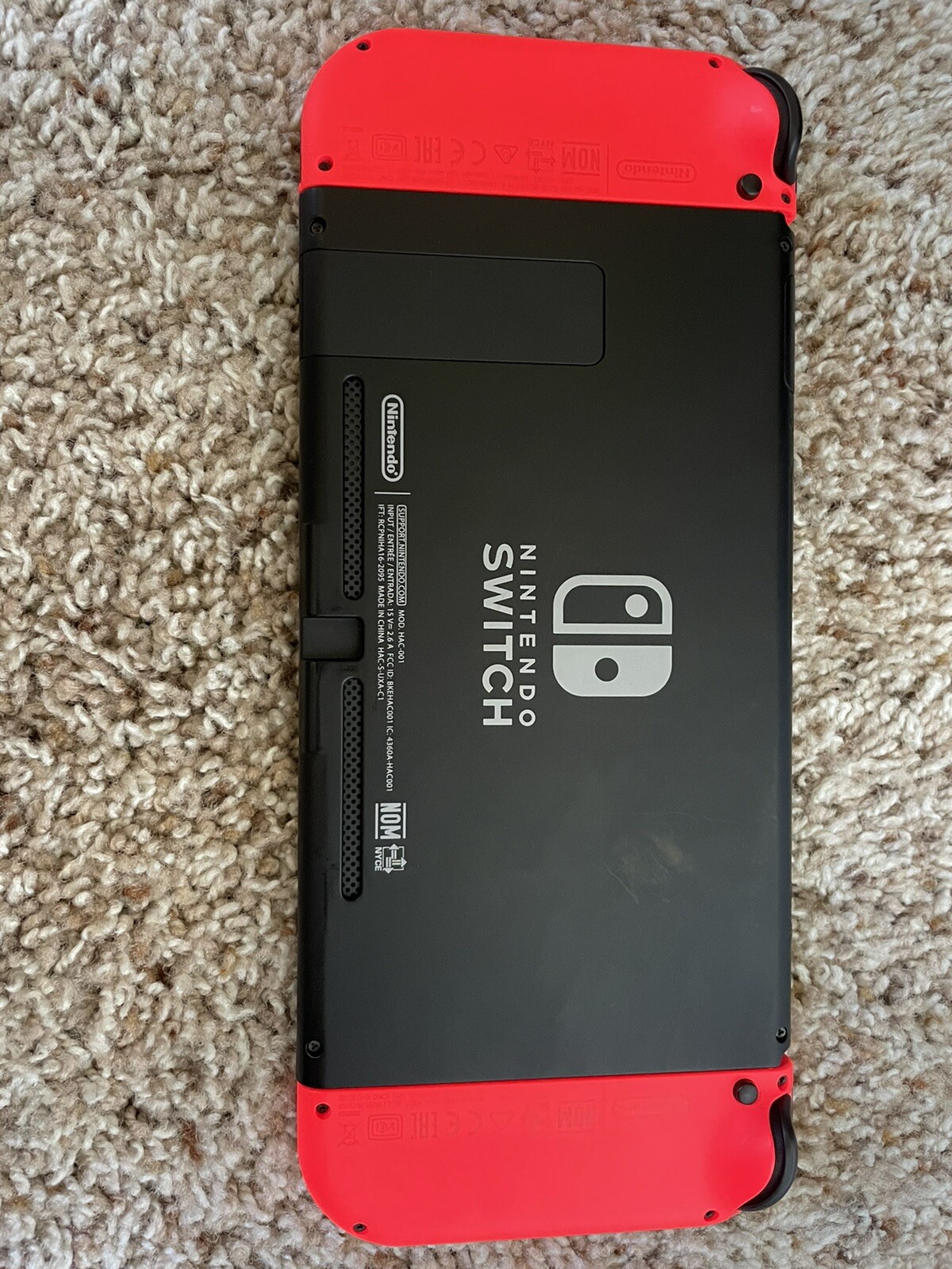 Nintendo Switch Super Mario Odyssey Edition (with Red Joy-Cons) 32GB Red Console