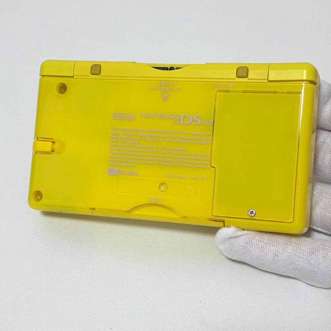 Nintendo DS Lite Pikachu Yellow Third Party Shell Custom Console Tested AsIs