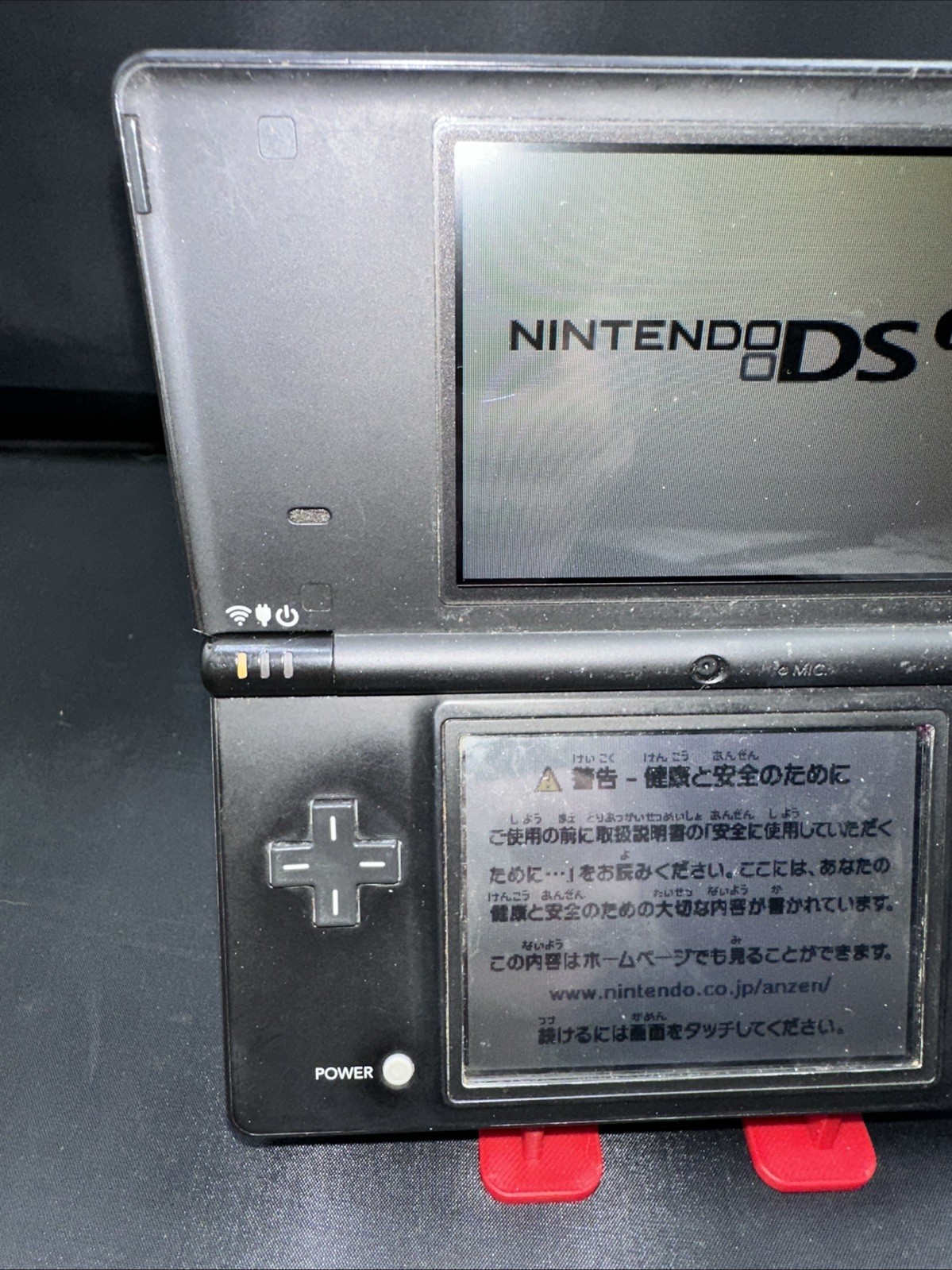 Nintendo DSi Black Japanese Version Parts Or Repair Bad Charge Port
