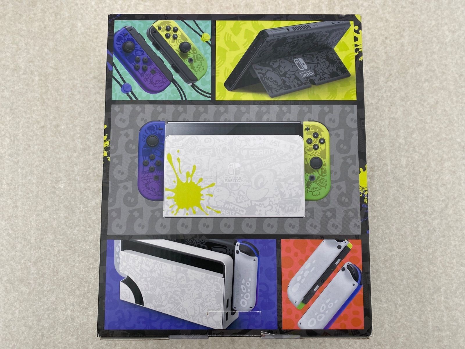 Nintendo Switch OLED Splatoon 3 Edition 64GB Console Japan Region Used