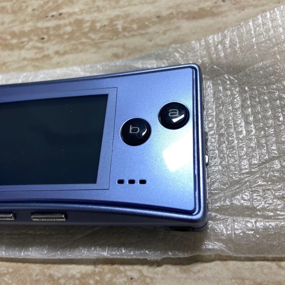 Nintendo Game Boy Micro Blue Console Complete in Box CIB Near Mint 7203