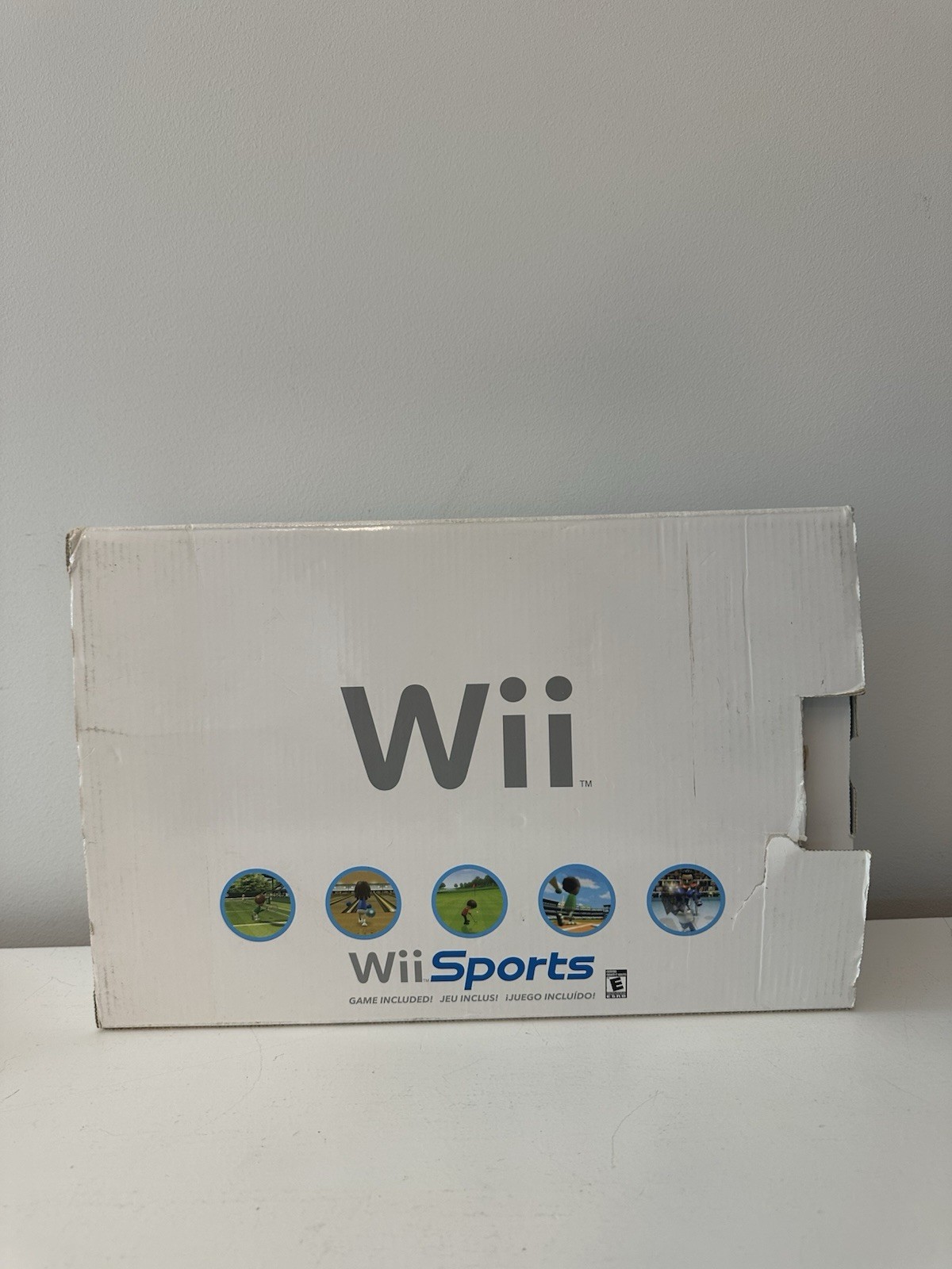 Nintendo Wii Sports Console Bundle RVL-001 Complete In Box 4 Game & Wiimotes CIB