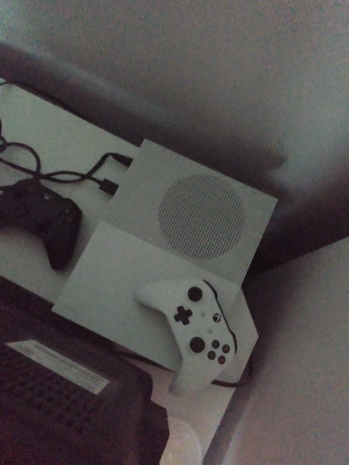 xbox 1 just takin out the box 2 months ago dont really use it. 3 controllers