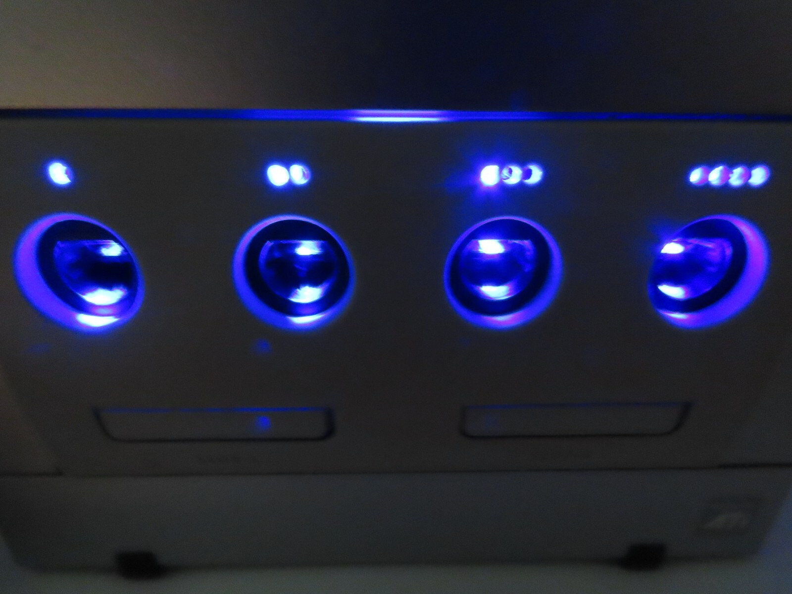 RECAPPED Nintendo GameCube BLUE LED Console Bundle – DOL 001