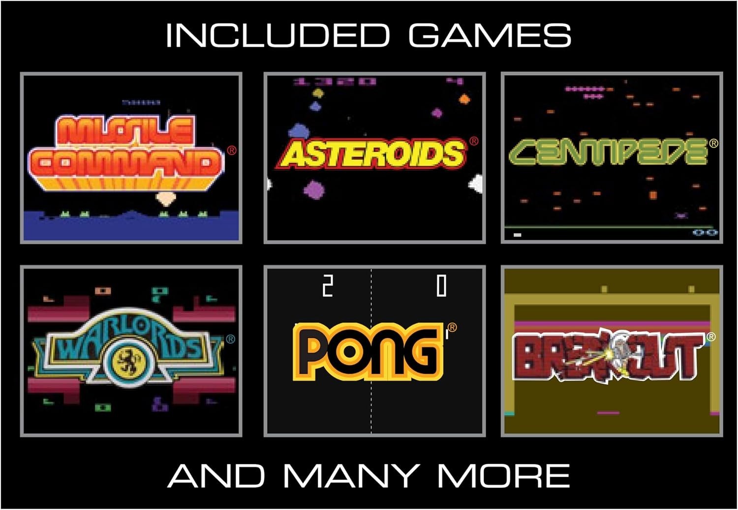 Atari Pocket Player Pro Handheld Retro Video Game Console 100 Games 2.75 Inch…