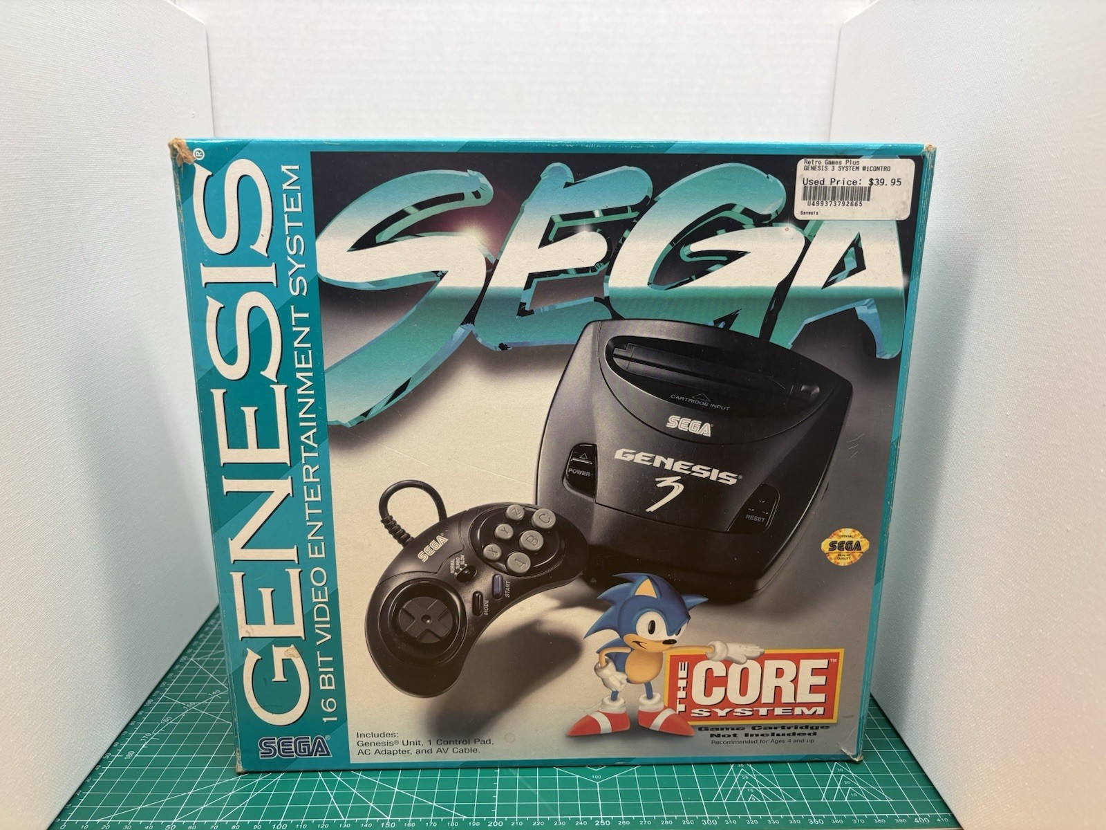 Sega Genesis Model 3 Console With box!! The Core System! Please Read.