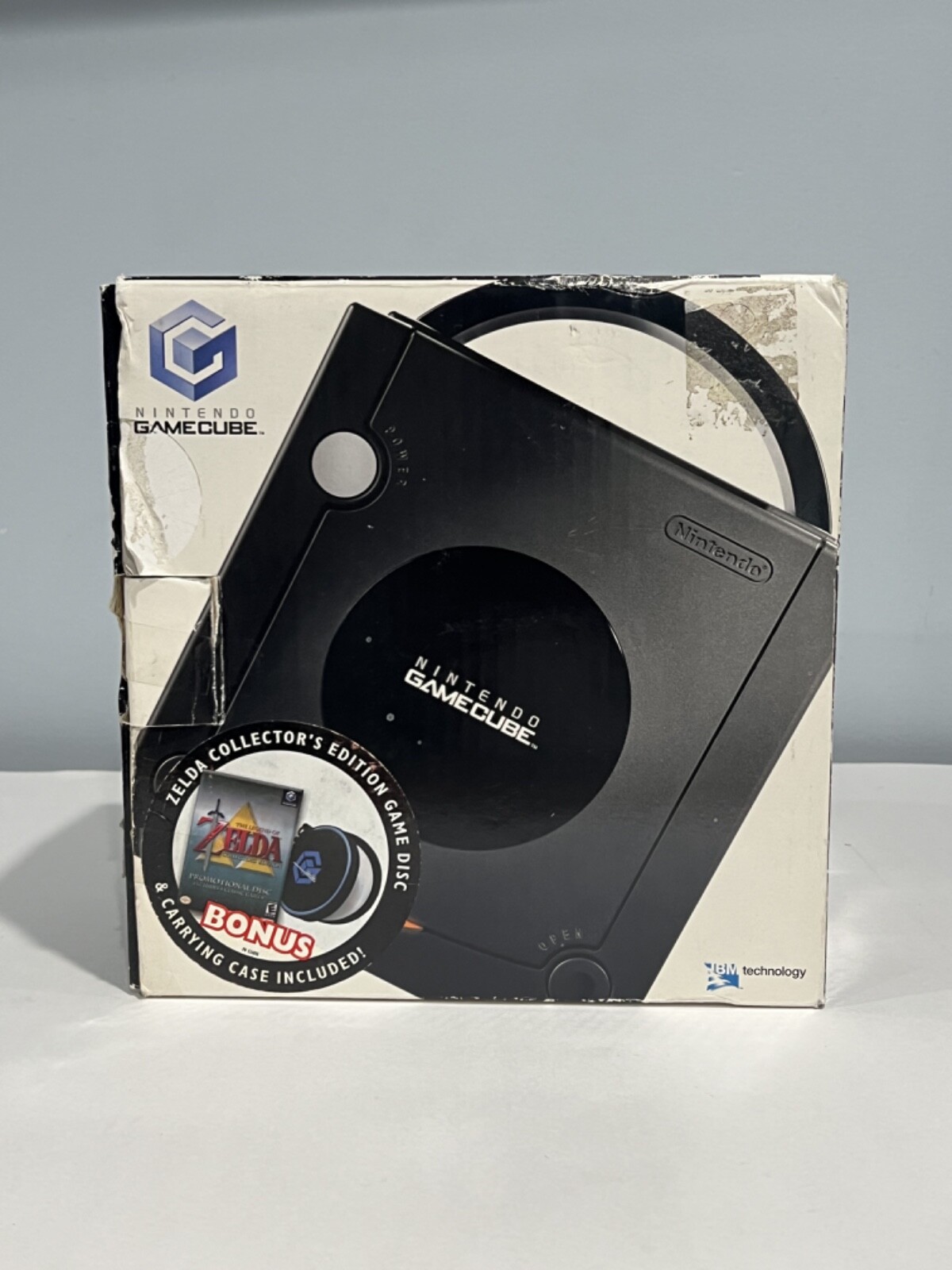 Nintendo DOL-101 GameCube Wii Console Zelda Collectors Edition Bundle Box CIB OE
