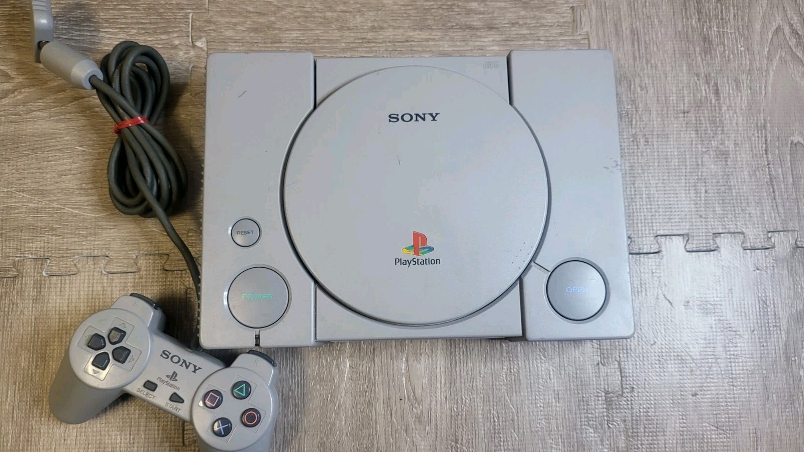 Sony PlayStation 1 Gray Console System Tested Fast Shipping