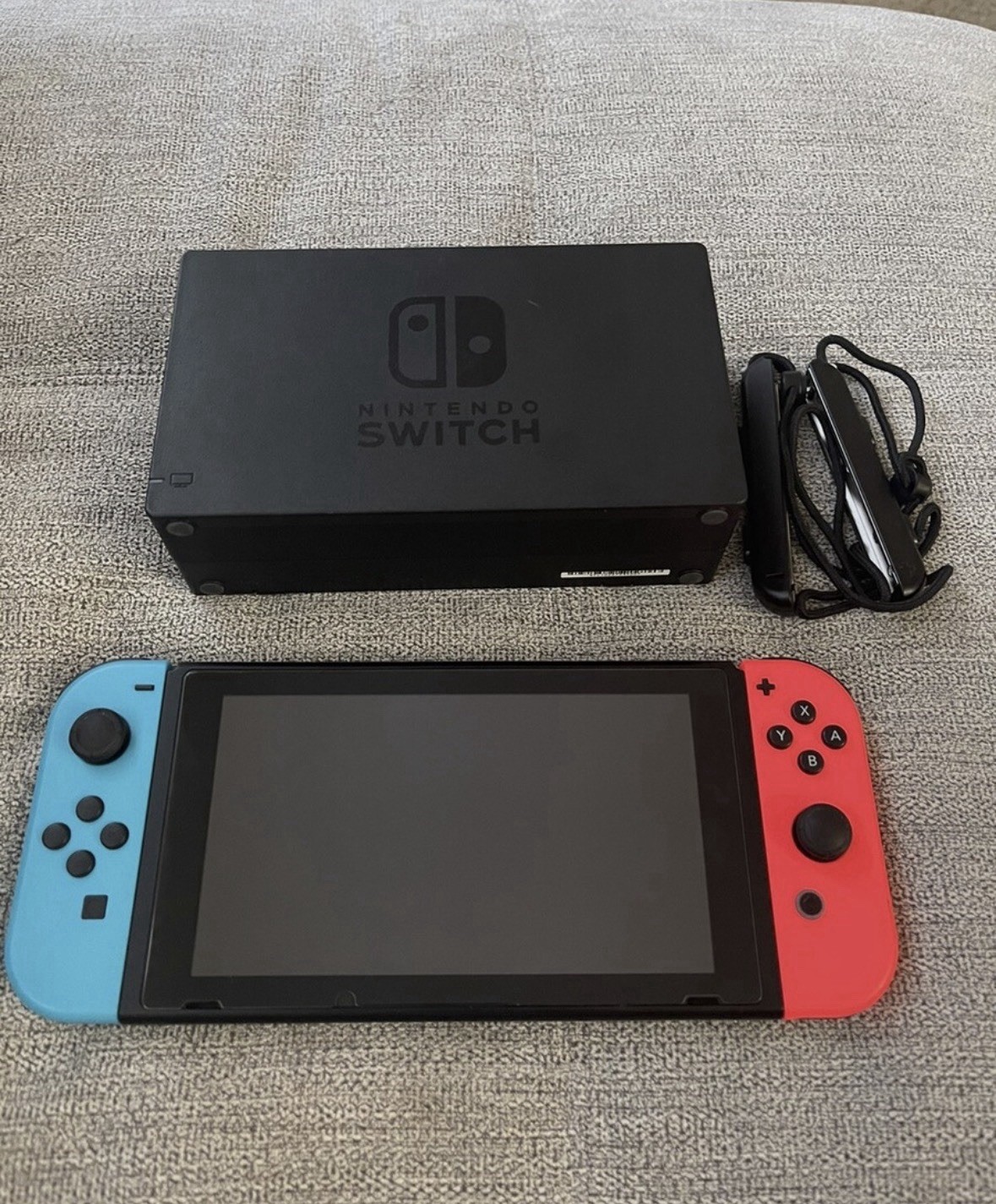 Nintendo Switch Console w/ Dock, Neon Blue/Red Joy-Con Controllers