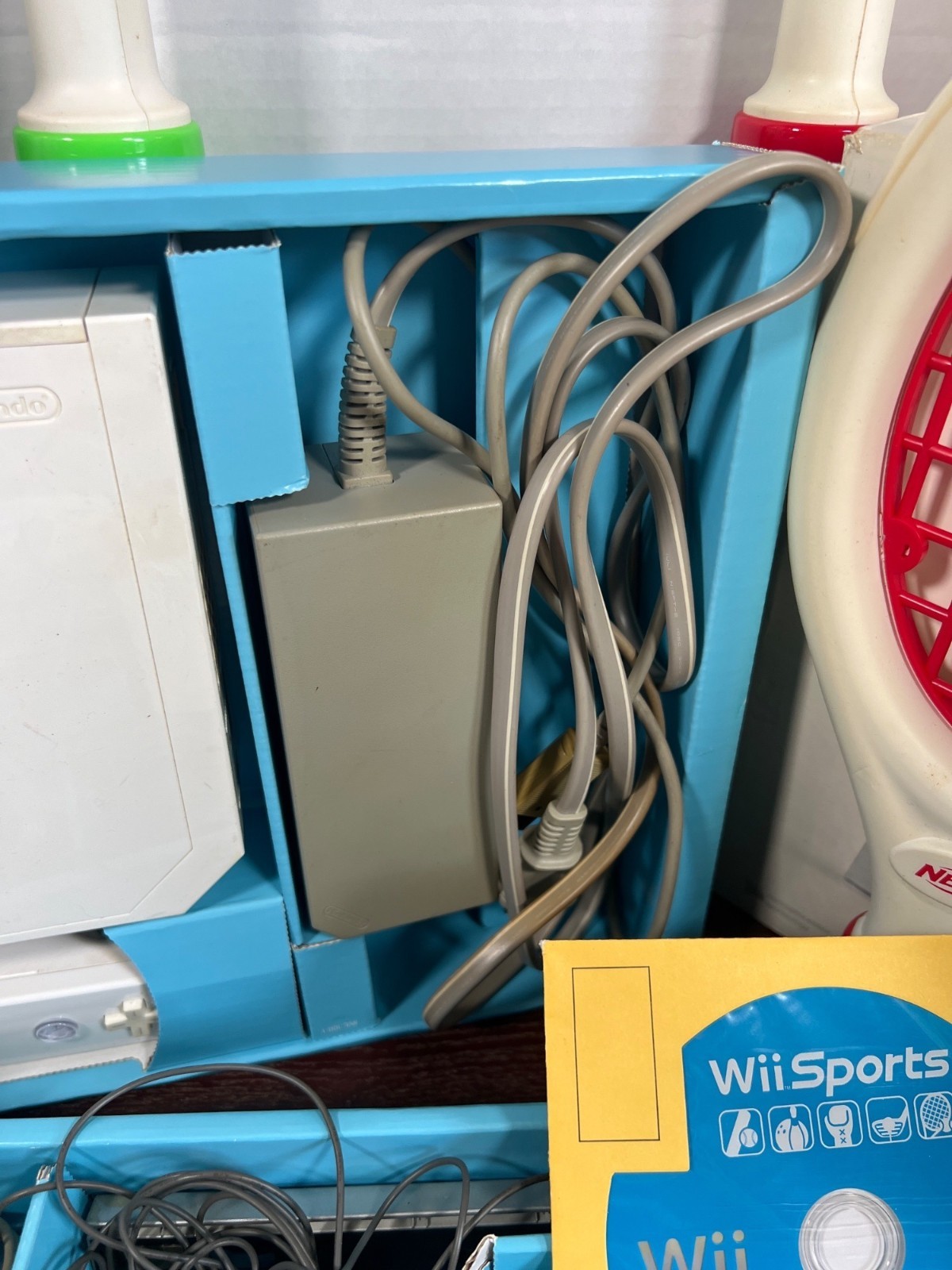 Nintendo Wii Console Bundle With Accessories Games & Sports Attachments Tested