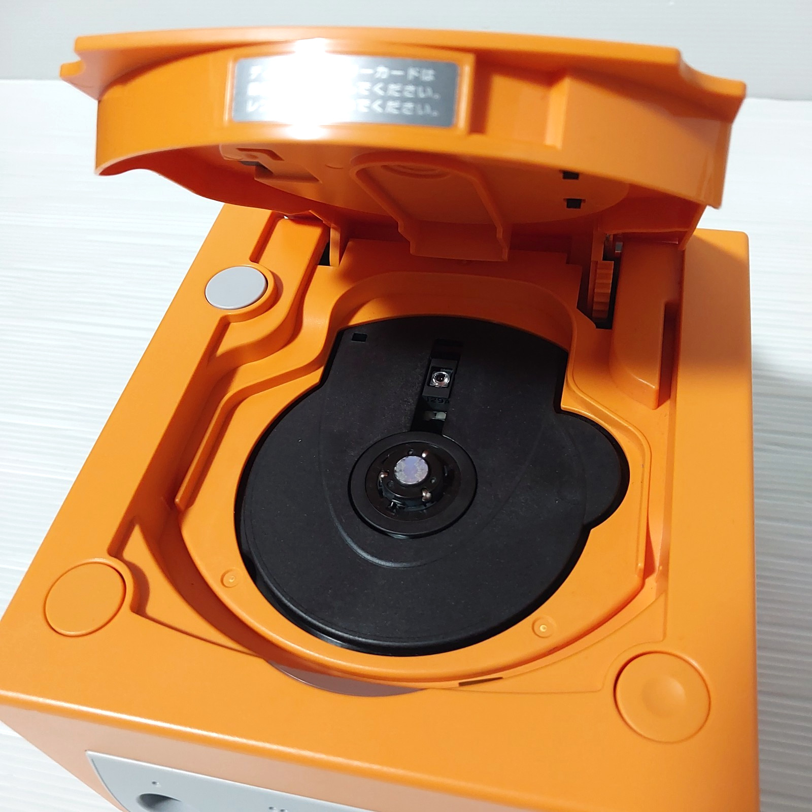 Nintendo GameCube Spice Orange Console with Gameboy player Region Free Japan