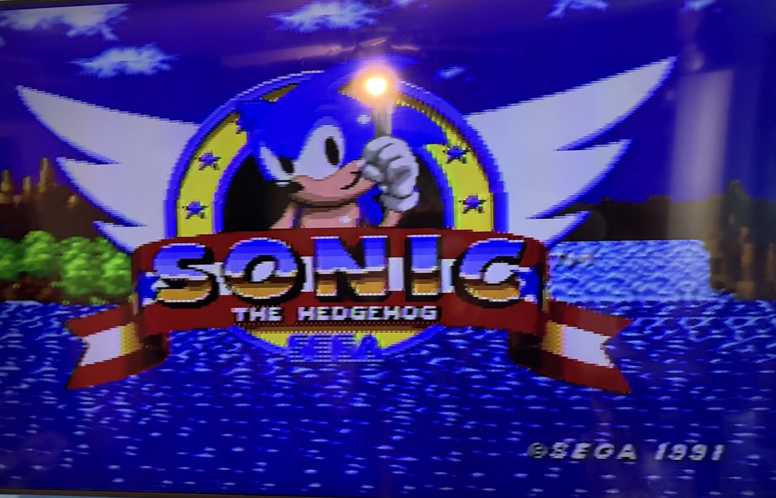 Sega Genesis Console MK-1631, 2 Controllers *BUNDLE*