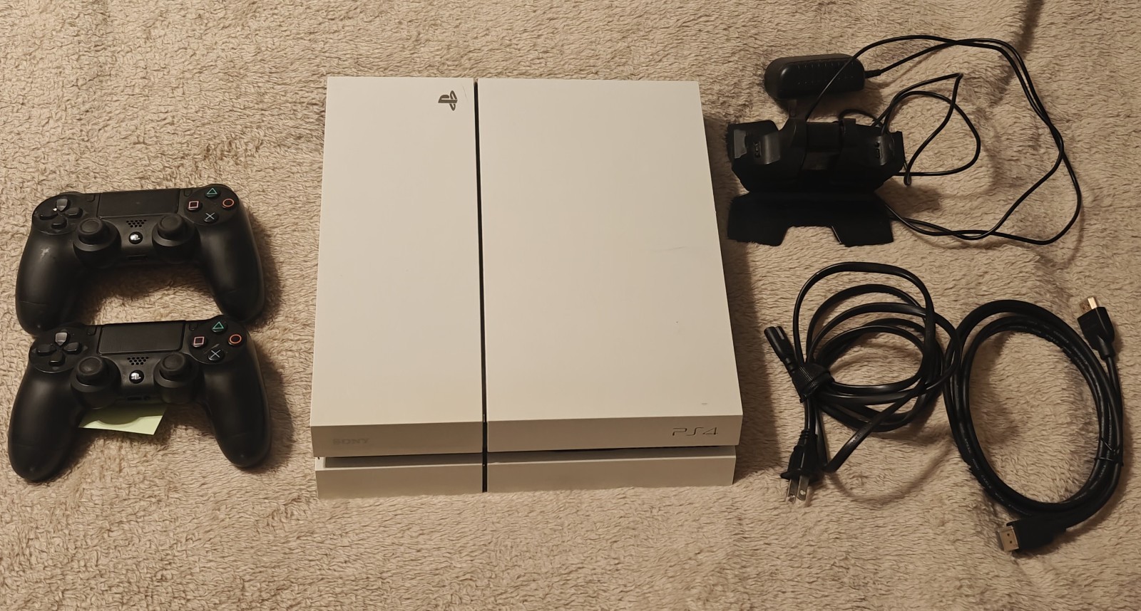Sony PlayStation 4 500GB Glacier White Console CUH-1115A