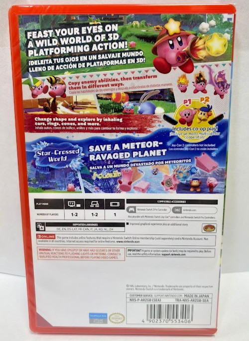 Kirby and the Forgotten Land + Star-Crossed World Switch 2 New Special (2025)