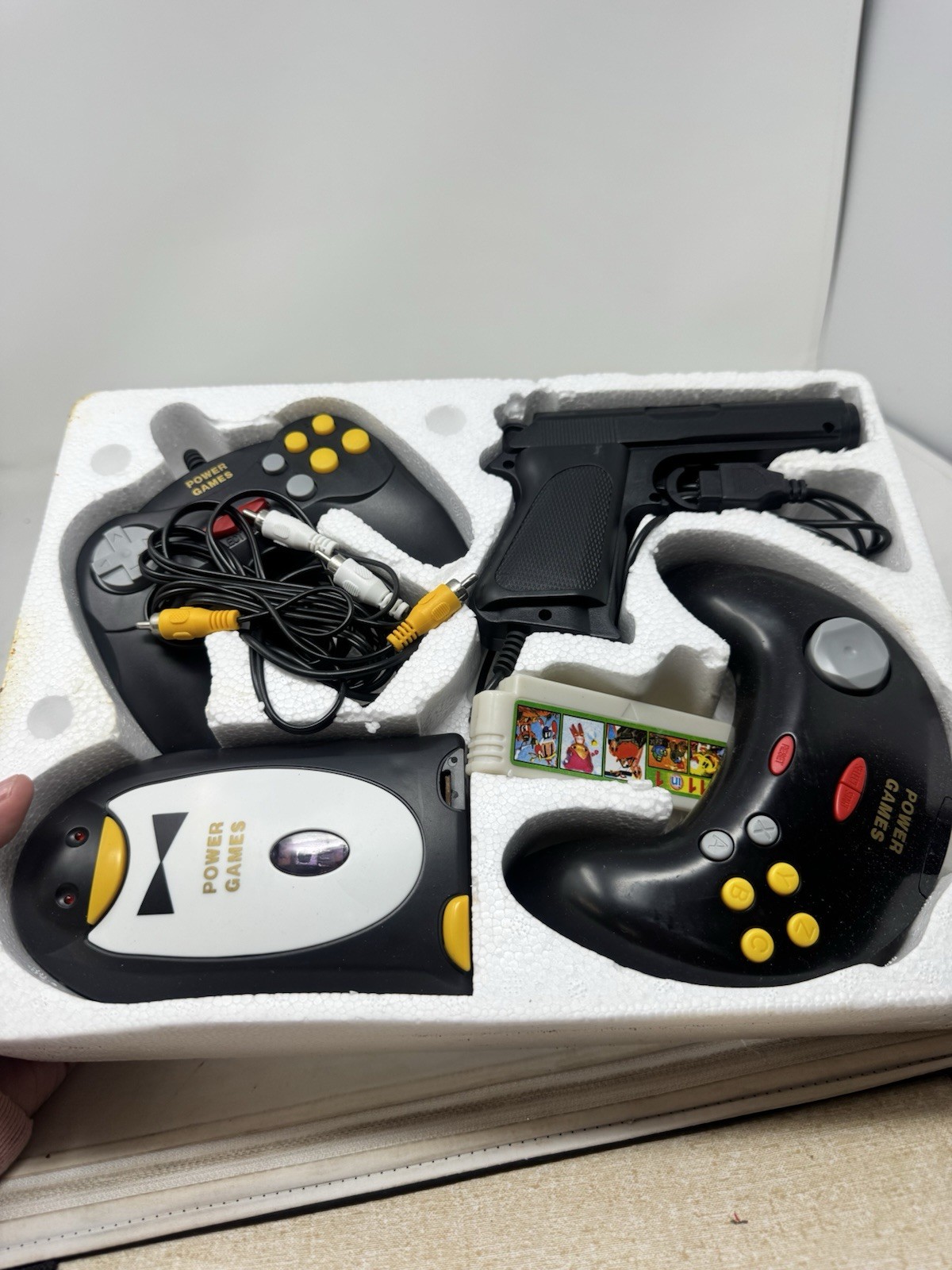 Super Entertainment System Power Games High-Tech Controller Wireless Telecontrol
