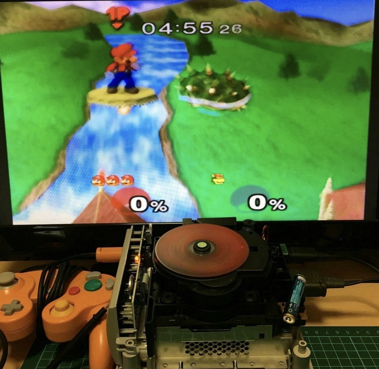🔥 Nintendo GameCube – Translucent Navy Blue, Recapped, Bundle ‼️
