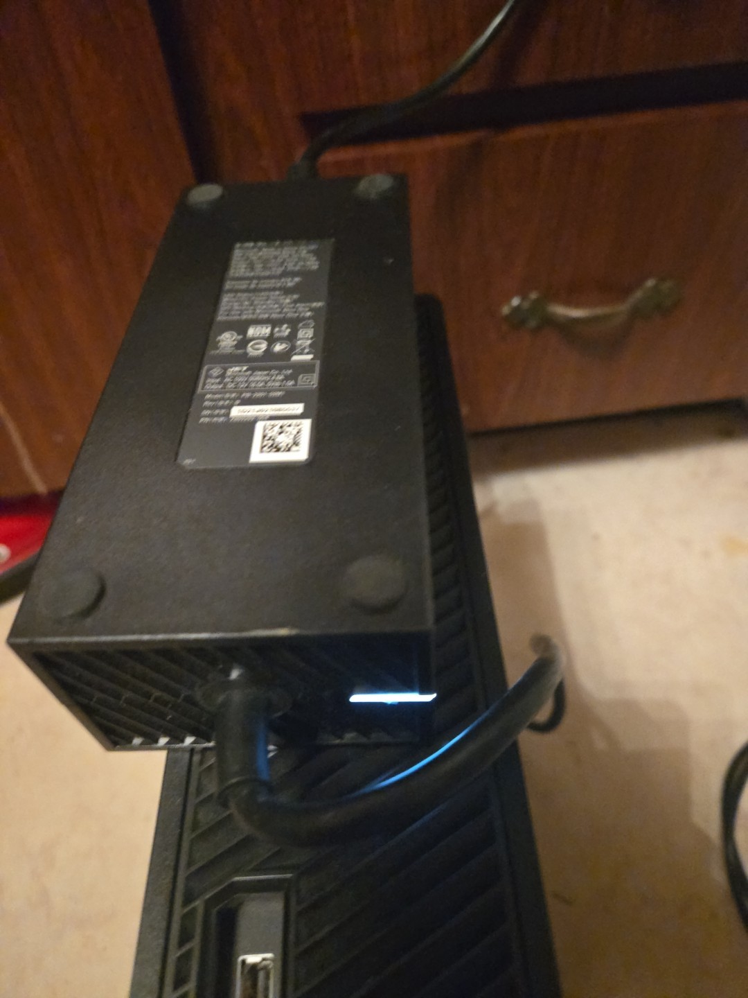 Microsoft Xbox One 500GB Black Console with Power Cord and HDMI *UNTESTED*