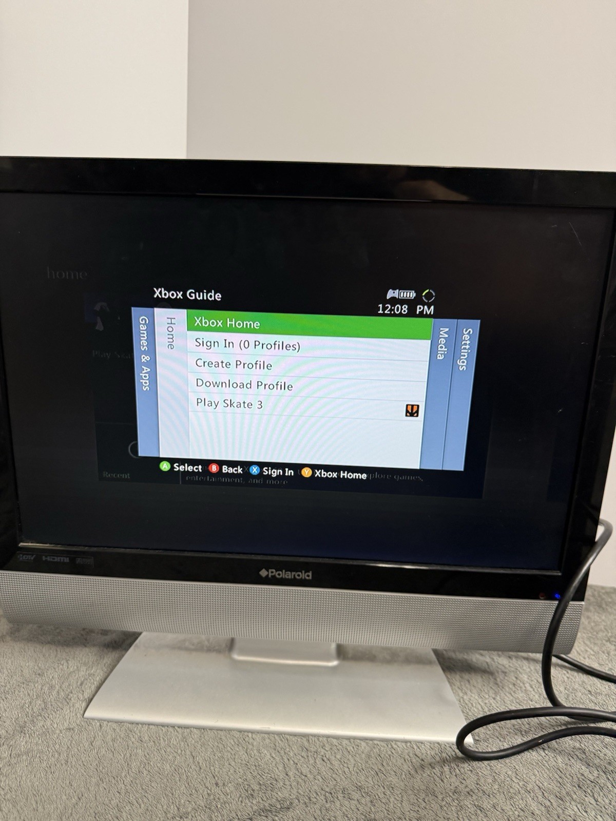 Xbox 360 E 1538 Console 500GB HDD Bundle W/ Controller Tested Works