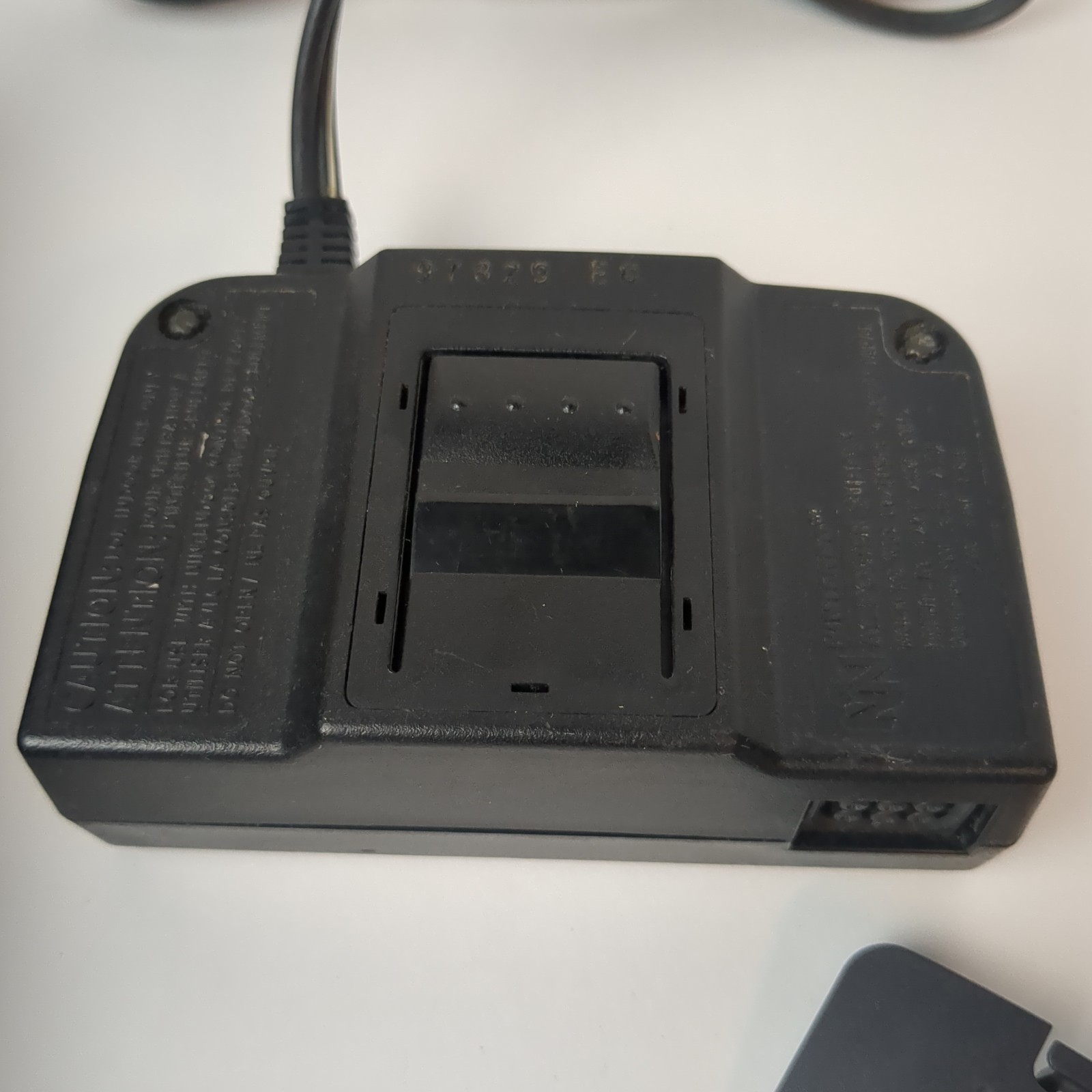 Nintendo 64 N64 Black Console Controller Power AV Cable Jumper Pak Tested Works