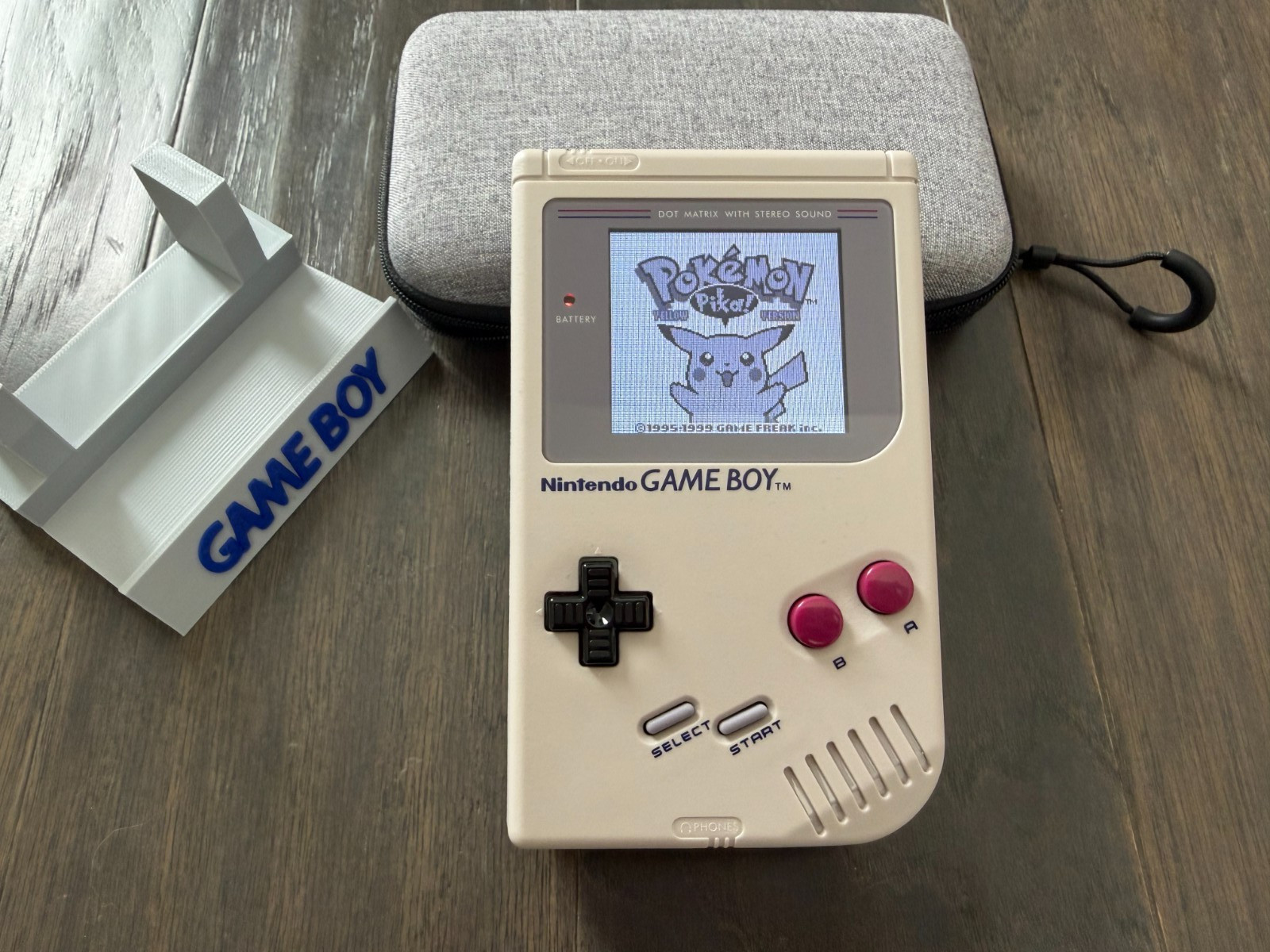 Nintendo Original Gameboy DMG Backlight IPS Screen and Glass Lens – Pearl White