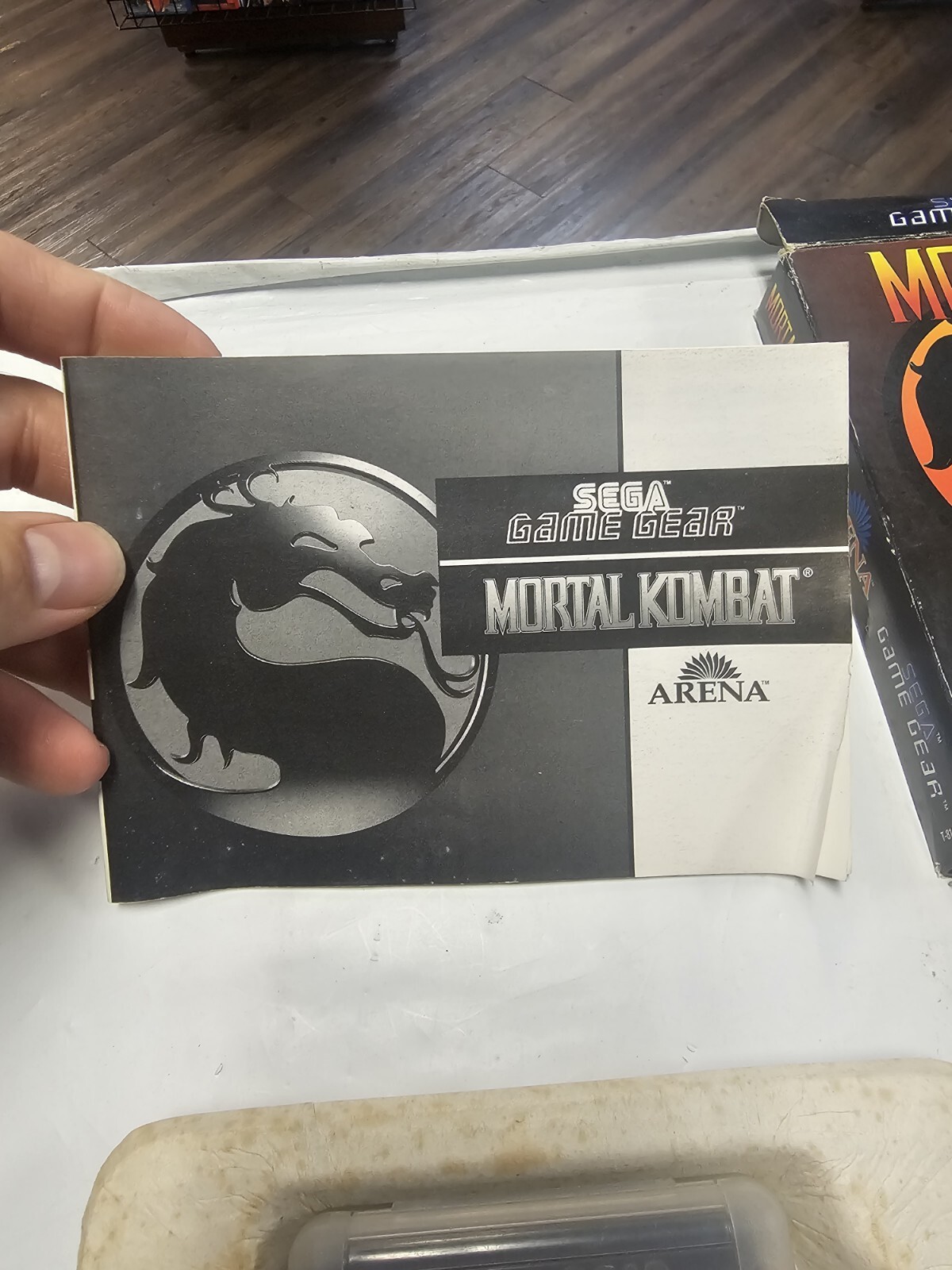 Mortal Kombat – Sega Game Gear – Complete In Box CIB. Sega Portugal Sticker!!