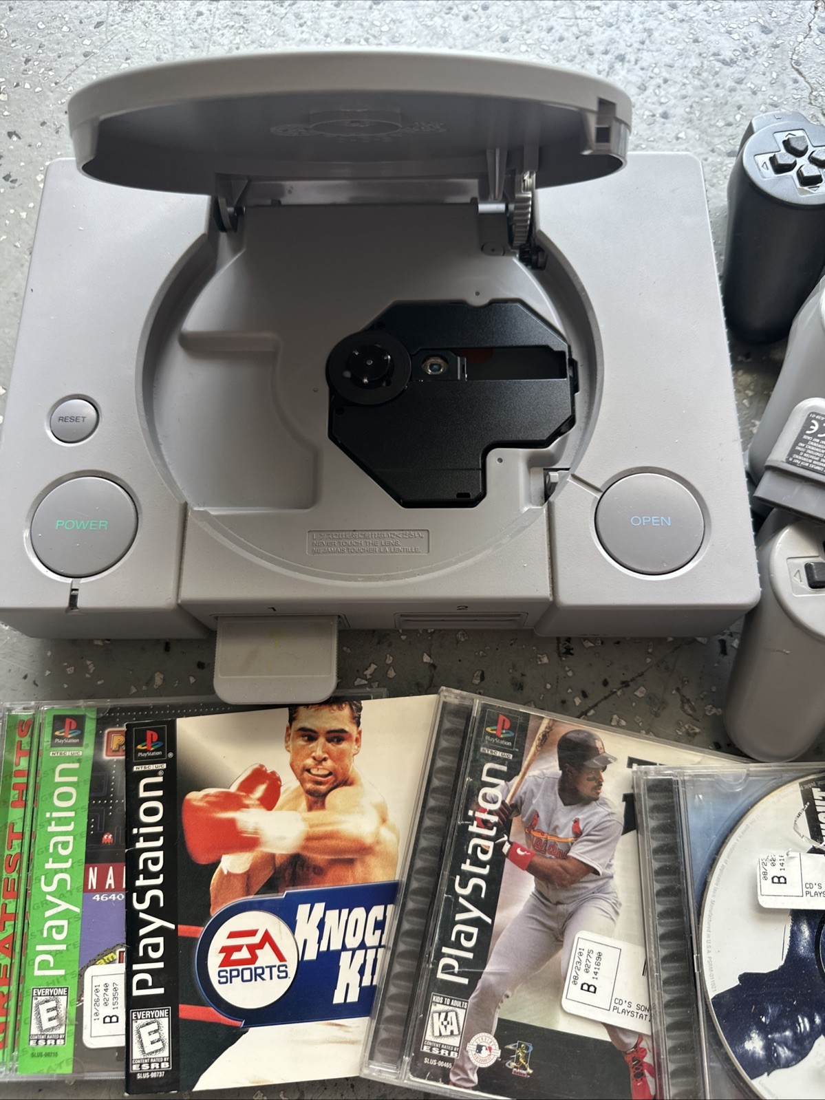 Sony PlayStation 1 PS1 Console Bundle w/ Controller SCPH-9001