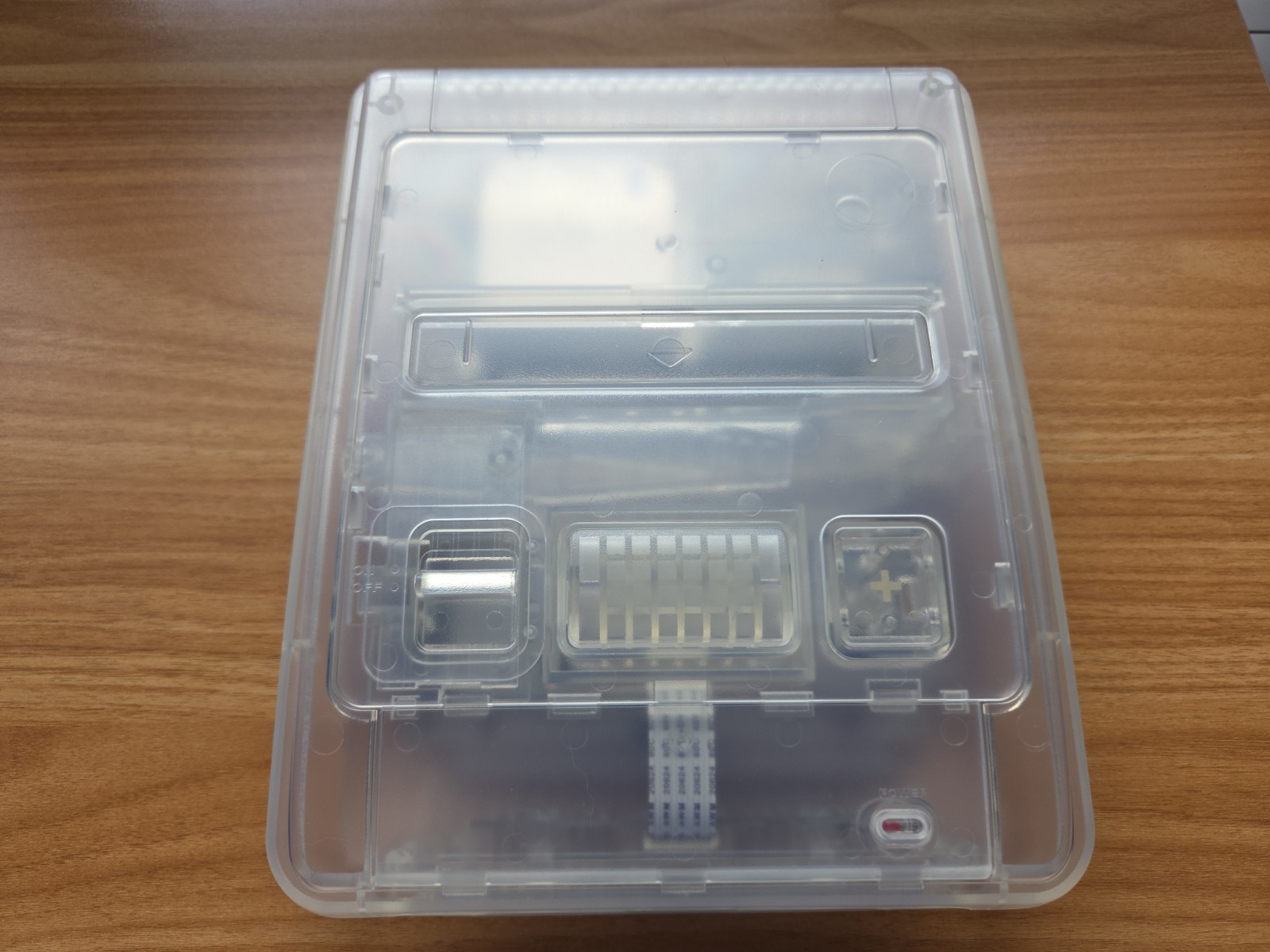 Super Nintendo Famicom SNES Console Bundle Controller + Transparent SFC Shell