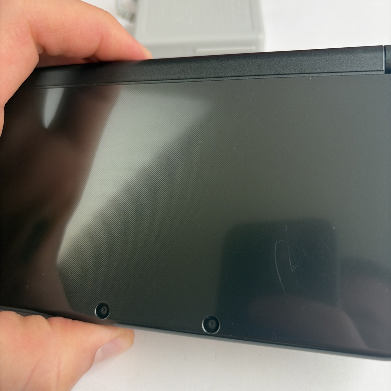 New Nintendo 3DS XL Gray Black Console, Charger Stylus Top IPS US Version