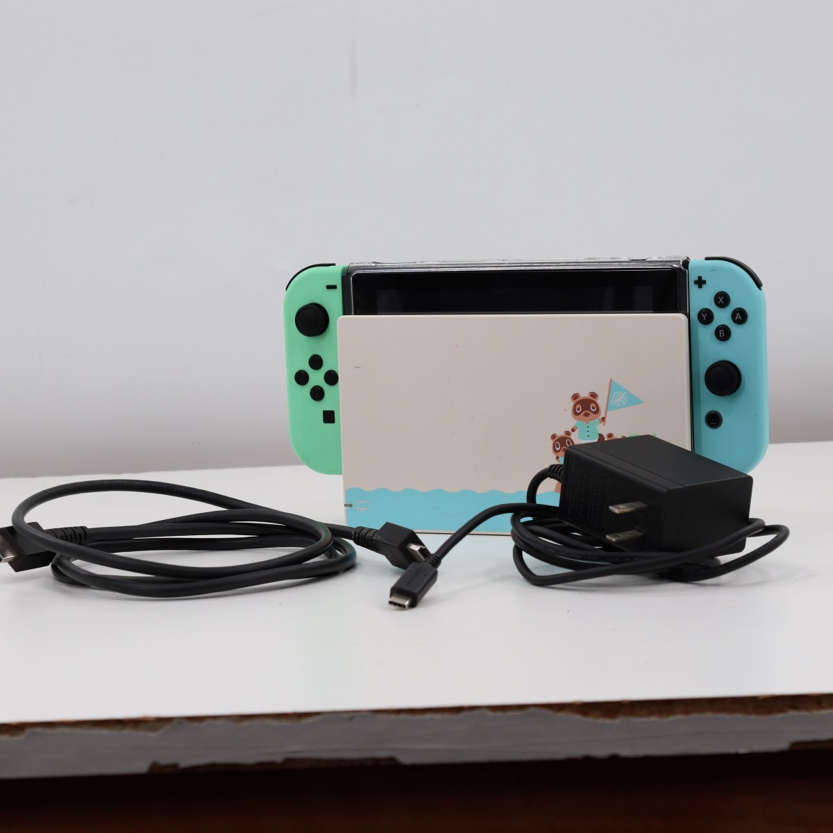 Nintendo Switch HAC-001 Handheld Console Animal Crossing Edition (PZ1005565)