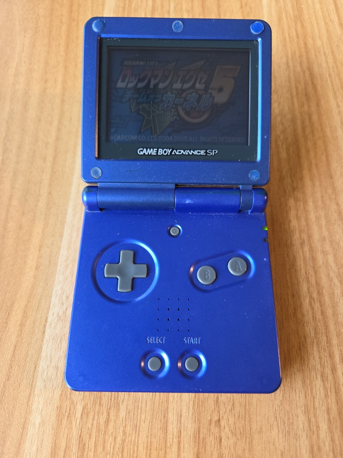 Nintendo Gameboy Advance SP Handheld System Console Cobalt Blue (AGS-001) Tested