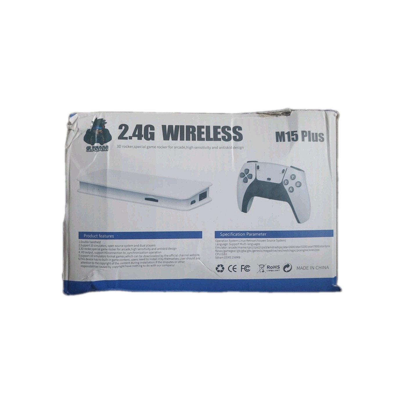 M15 Plus 4K Gamestick Pro- 2 Controllers
