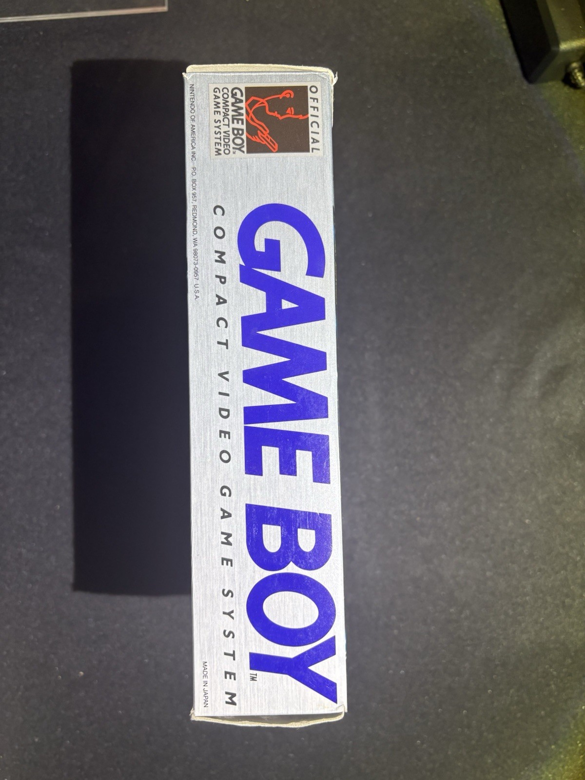 Original Nintendo Game Boy – Open Box – Acrylic Box – Tetris Game – Read Desc**
