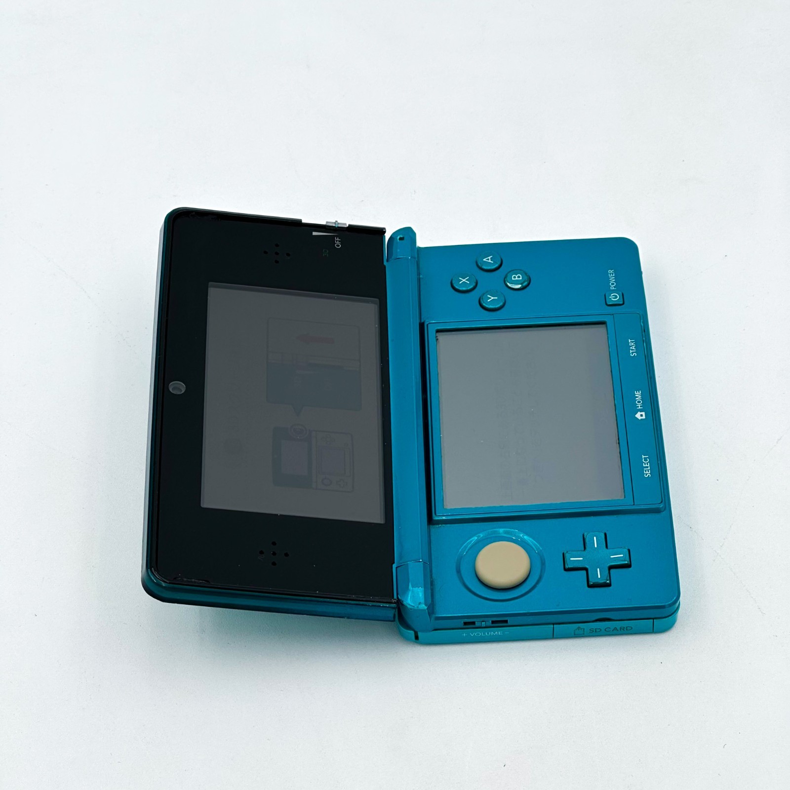 Nintendo 3DS Aqua Blue Console Handheld System Japanese ver Good Condition