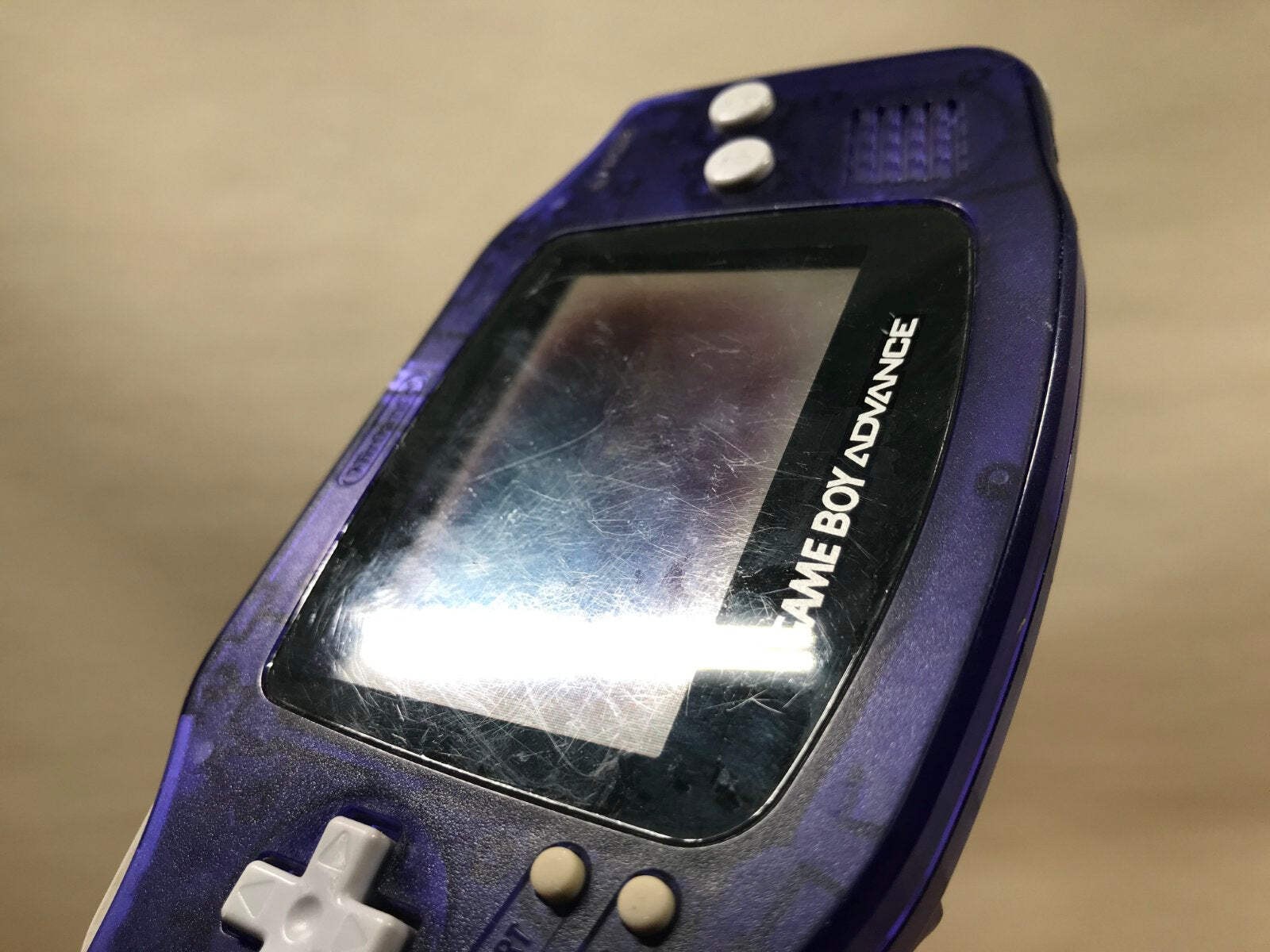 GameBoy Advance Midnight Blue Console Nintendo Japan – With Defects LG9477