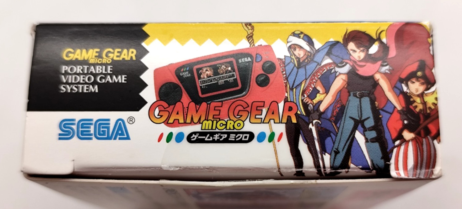 SEGA Game Gear Micro DX Red – COMPLETE CIB Tested & Cleaned – 42 Games W/ Video!