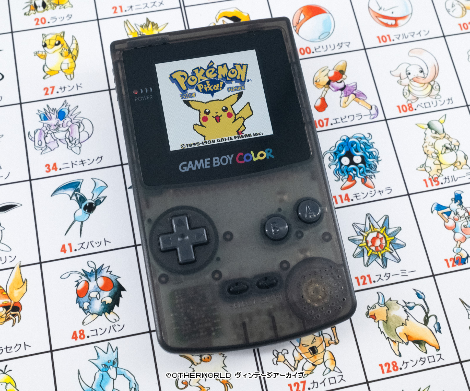 ☆NINTENDO GAME BOY COLOR CONSOLE SMOKE BLACK – LAMINATED IPS 2.45″ DISPLAY CGB☆