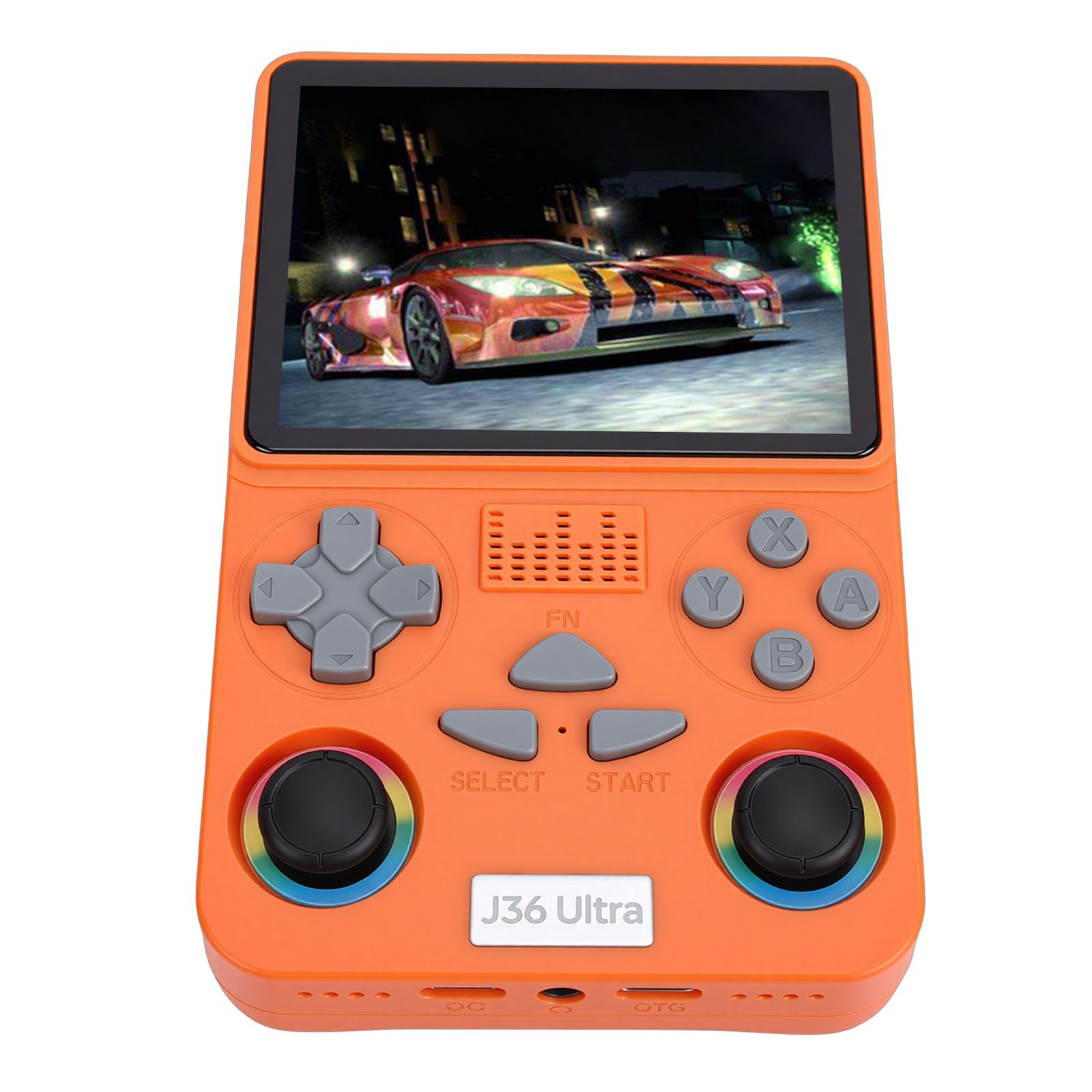 Retro Handheld Game Console 4 Inch Screen Built In 64GB Small Memory Card S GUPY