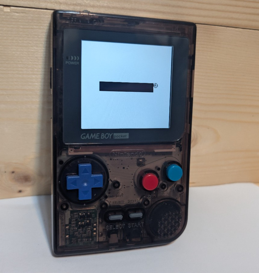 Nintendo Gameboy Pocket IPS Clear Black Laminated Screen