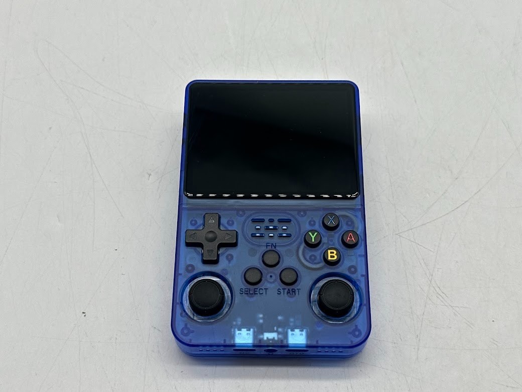 R36S Retro Handheld Game Console- Blue