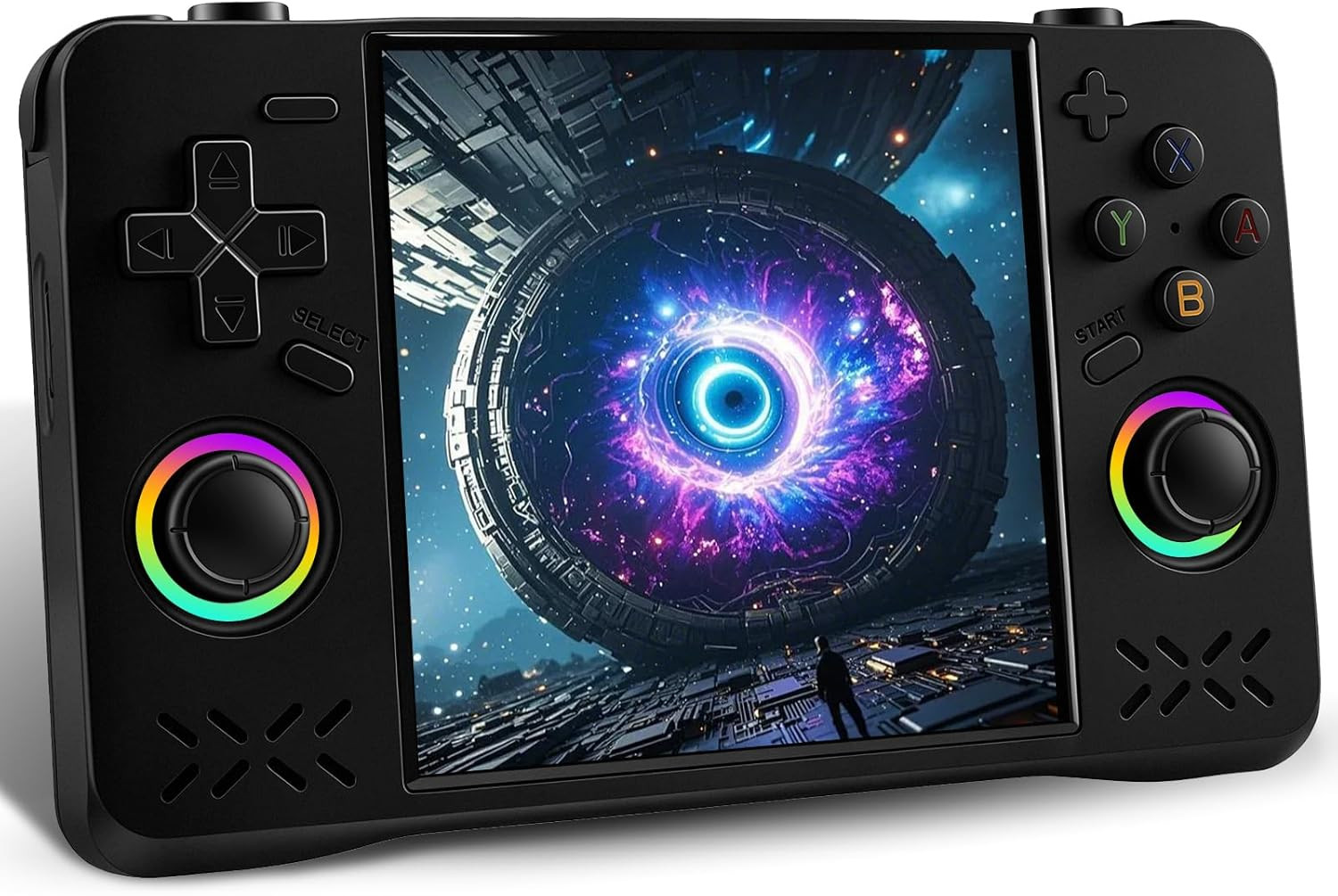 XF40H Retro Handheld Game Console, Retro Gaming Console 4.0″ 720X720 IPS Screen,