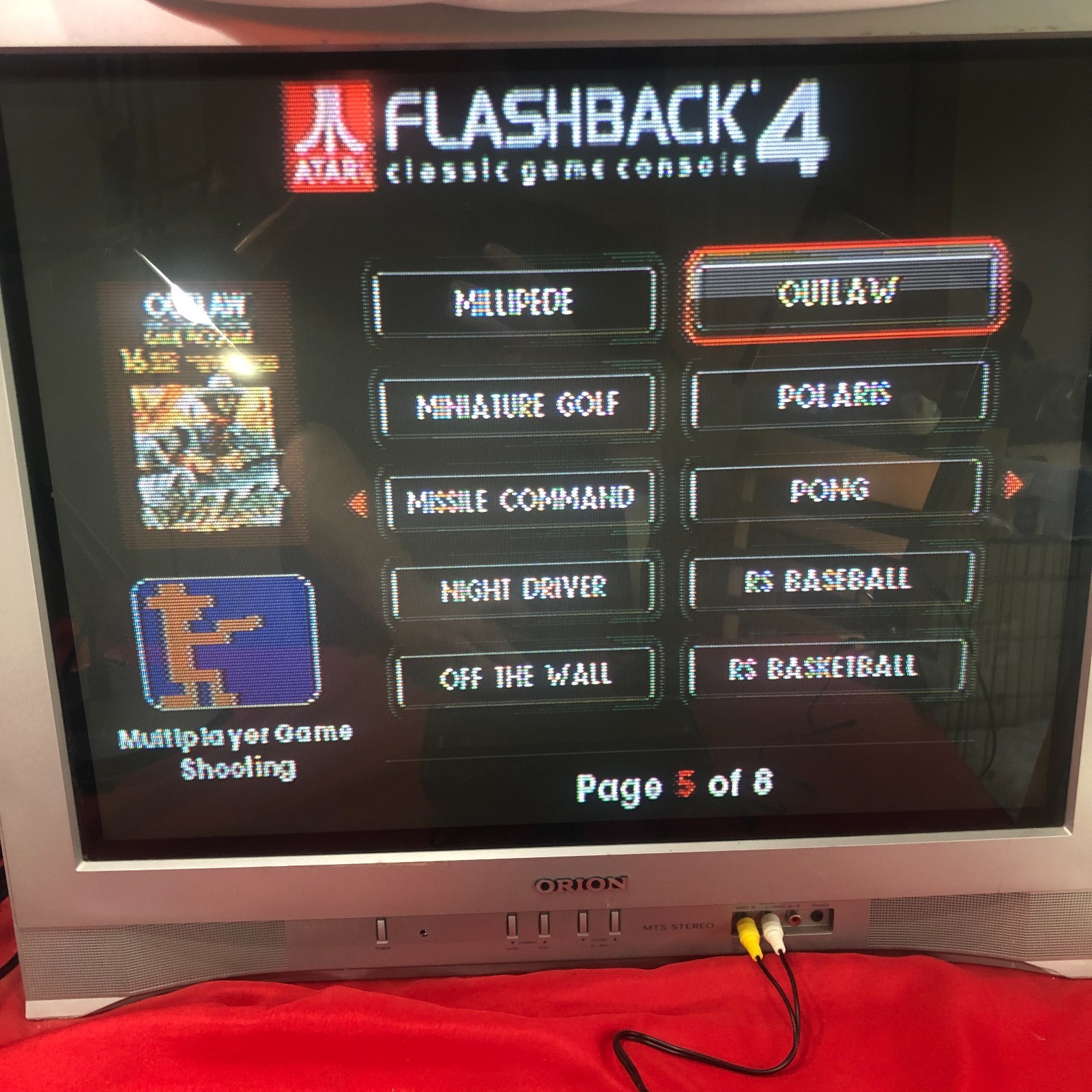 Atari Flashback 4 game console 75 games 2 controllers – VIDEO OF IT WORKING!