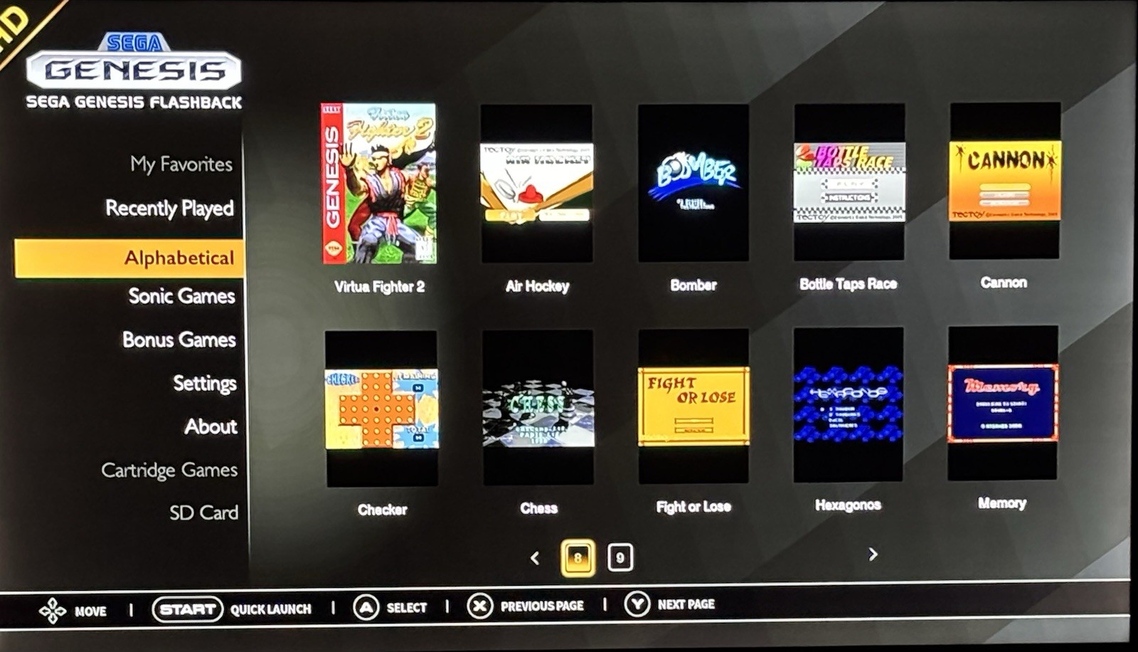 Sega Genesis HD Flashback , Controllers & 85 Built-in Games TESTED Working