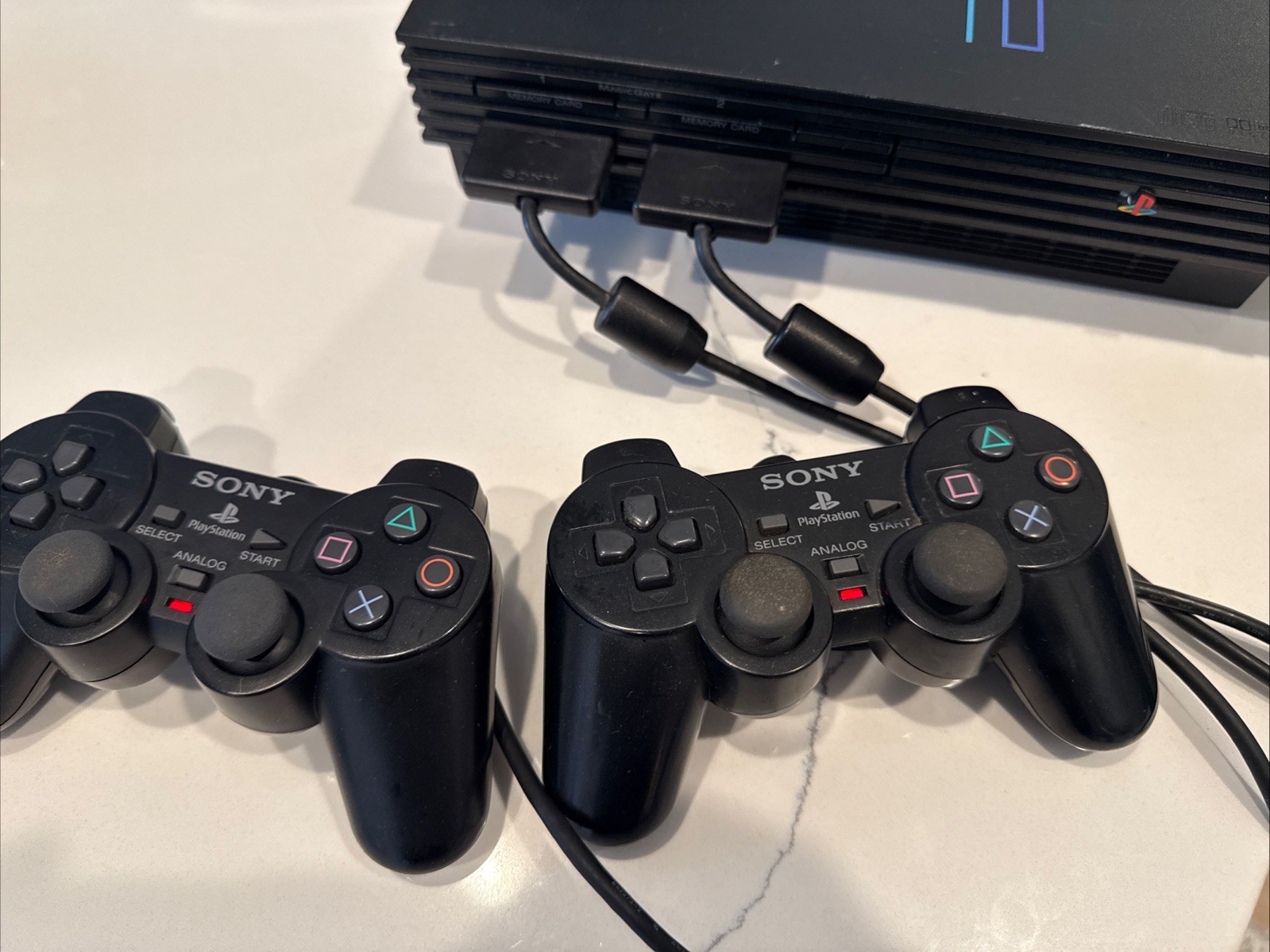 Sony PlayStation 2 Console SCPH-30001 Gaming System/slow Cd Tray Opening (Read).