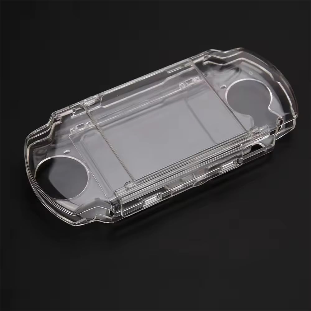 Transparent Hard Shell Case Cover Compatible with PSP 2000/3000, Clear
