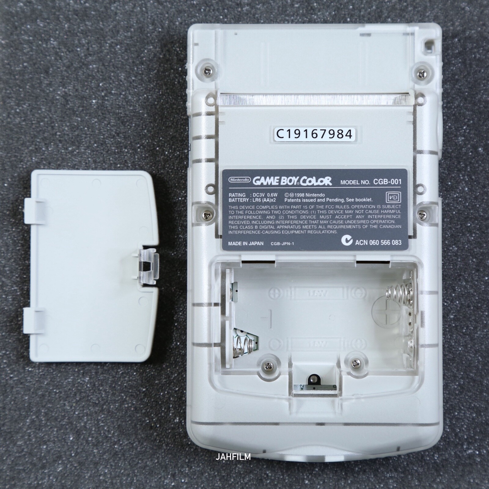 Custom Backlit Gameboy Color – DMG Gray Edition – IPS LCD – Nintendo