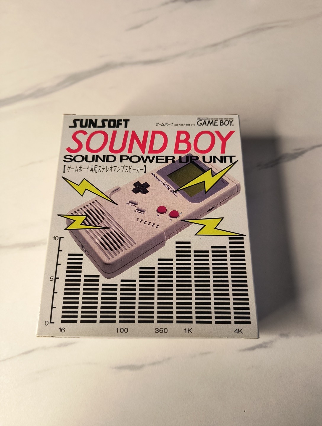 New Sunsoft Sound Boy Speaker for Nintendo Game Boy DMG Authentic Japan A+ 10